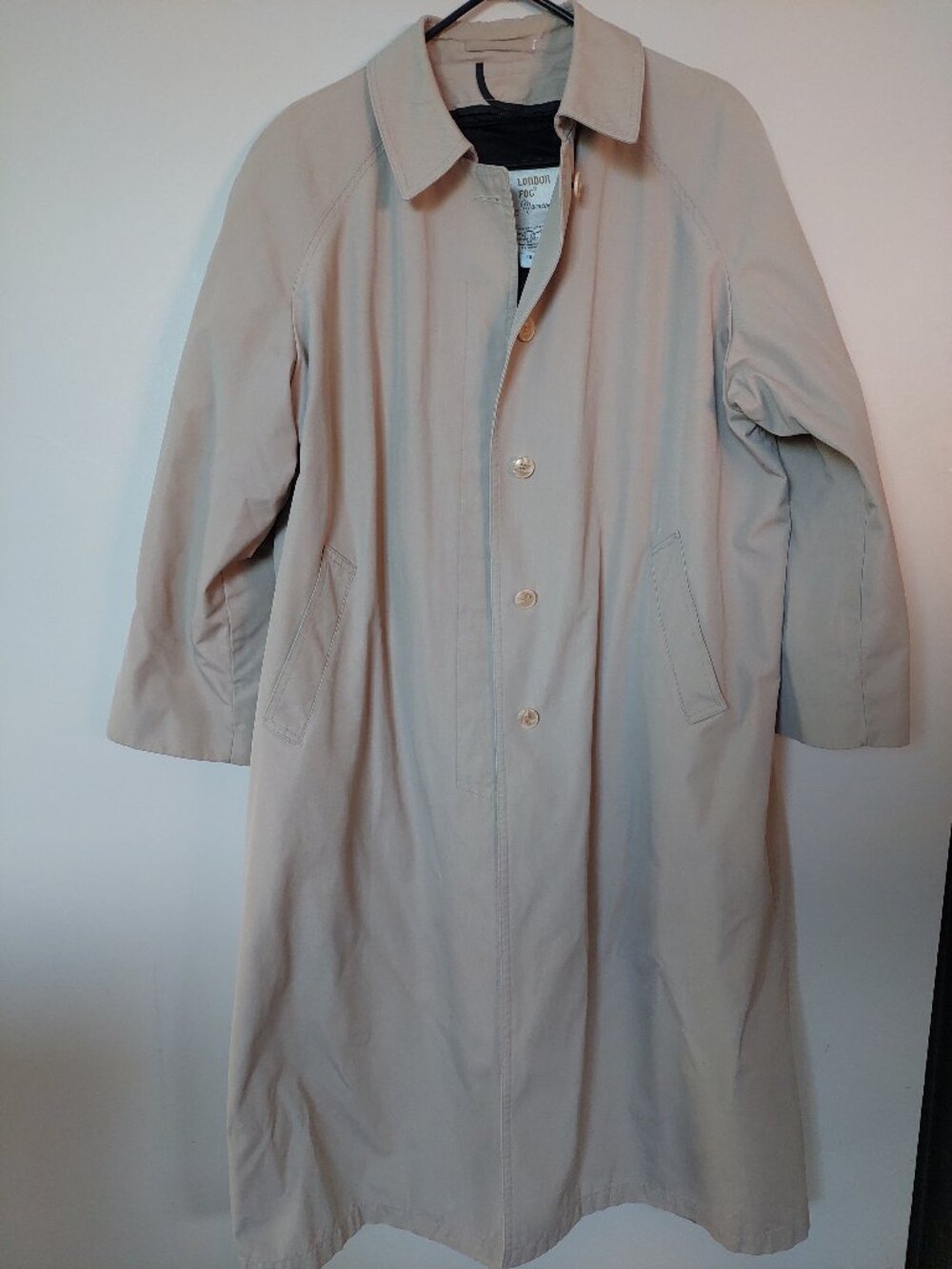 London Fog Maincoats Women's 18.5 Trench Coat Removable Winter Wool Blend Liner